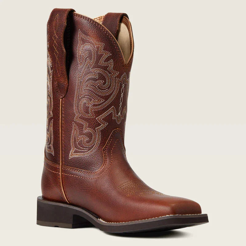 Ariat delilah stretchfit wide square toe westernlaars voor dames