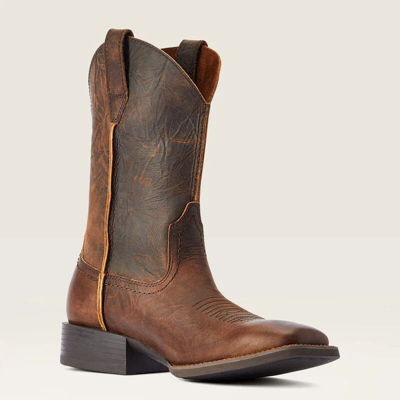 Ariat sport rambler wide square toe boot for men