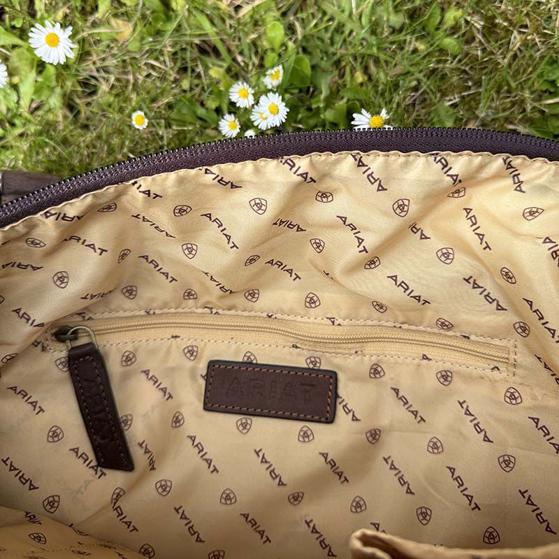 Ariat canvas duffle bag