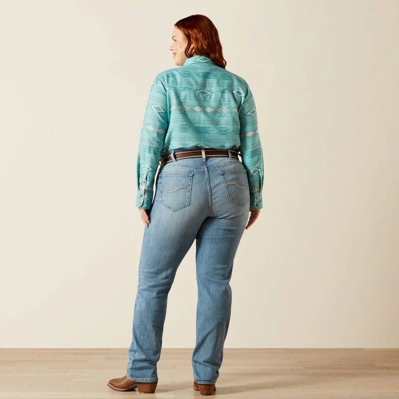 Ariat Alessia Jeans mit geradem Bein und mittelhohem Bund für Damen