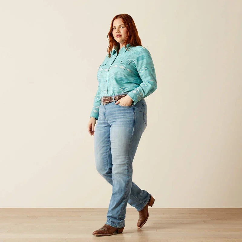 Ariat Alessia Jeans mit geradem Bein und mittelhohem Bund für Damen