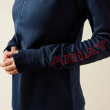 Ariat team EQ 1/2 zip pullover for ladies