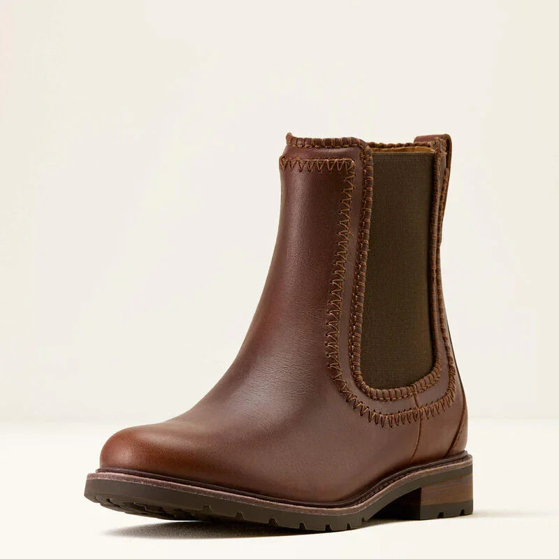 Ariat wexford whipstitch chelsea boot for ladies