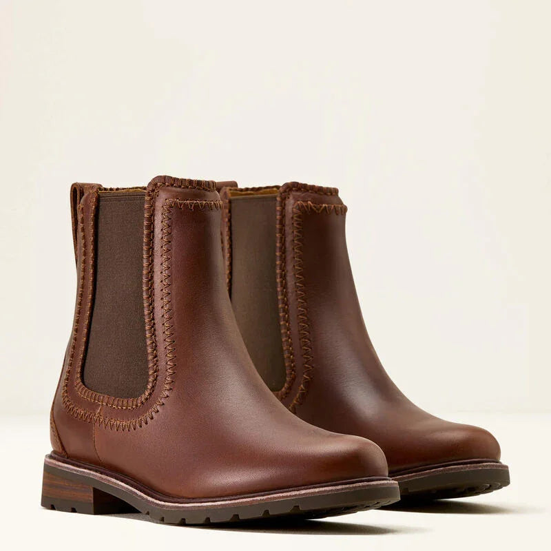 Ariat wexford whipstitch chelsea boot for ladies