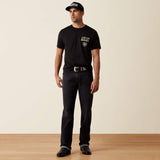 Ariat cowboy T-shirt met opdruk "Way Up"