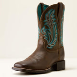Ariat Round Up Filly Westernlaars met brede vierkante neus voor dames