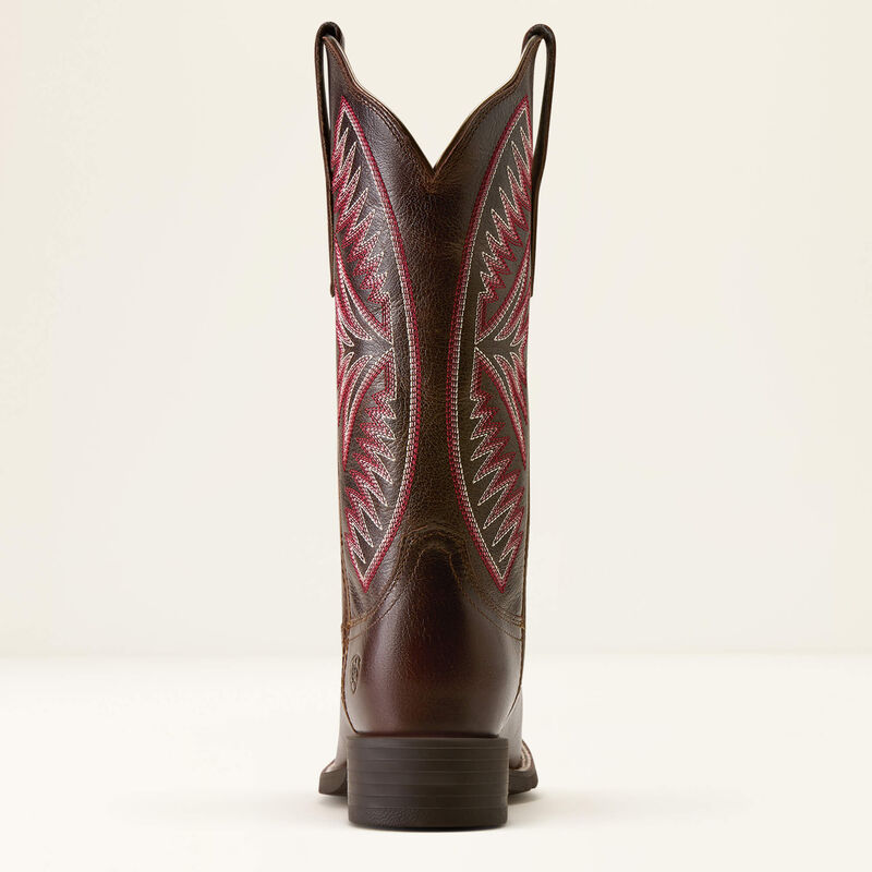 Ariat Round Up Ruidoso Westernlaars met brede vierkante neus voor dames