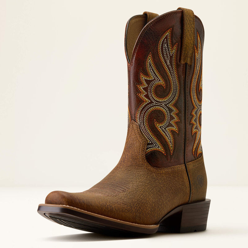 Ariat Stonebrook smalle westernlaars met cutter-toe voor heren