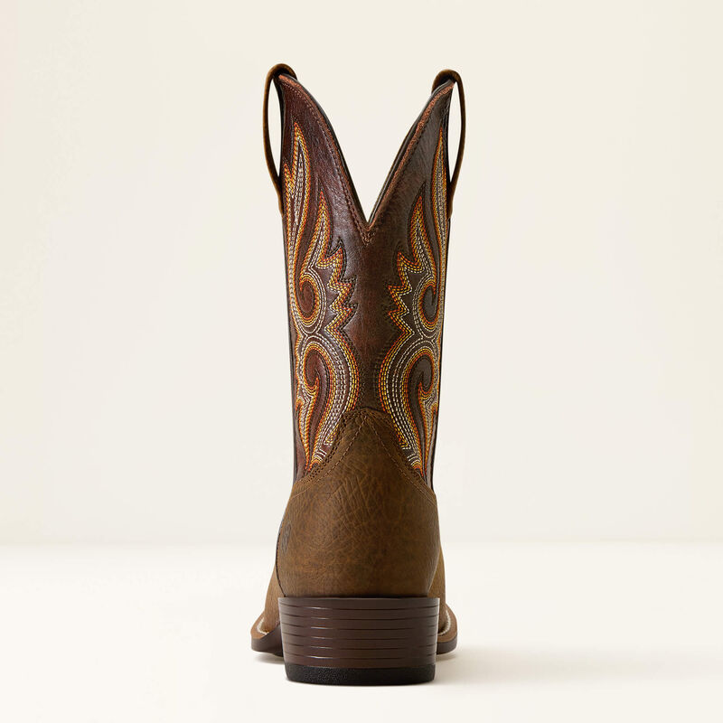 Ariat Stonebrook smalle westernlaars met cutter-toe voor heren