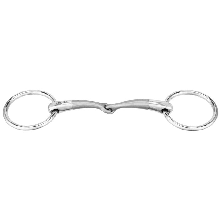 Herm. Sprenger SATINOX bradoon single jointed - Stainless steel 40263