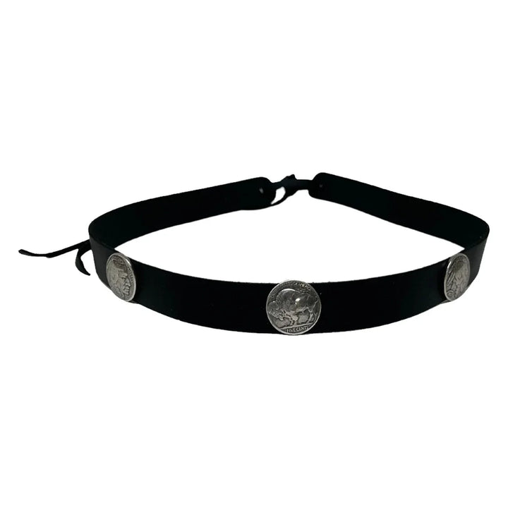 American hat makers concho band buffalo black