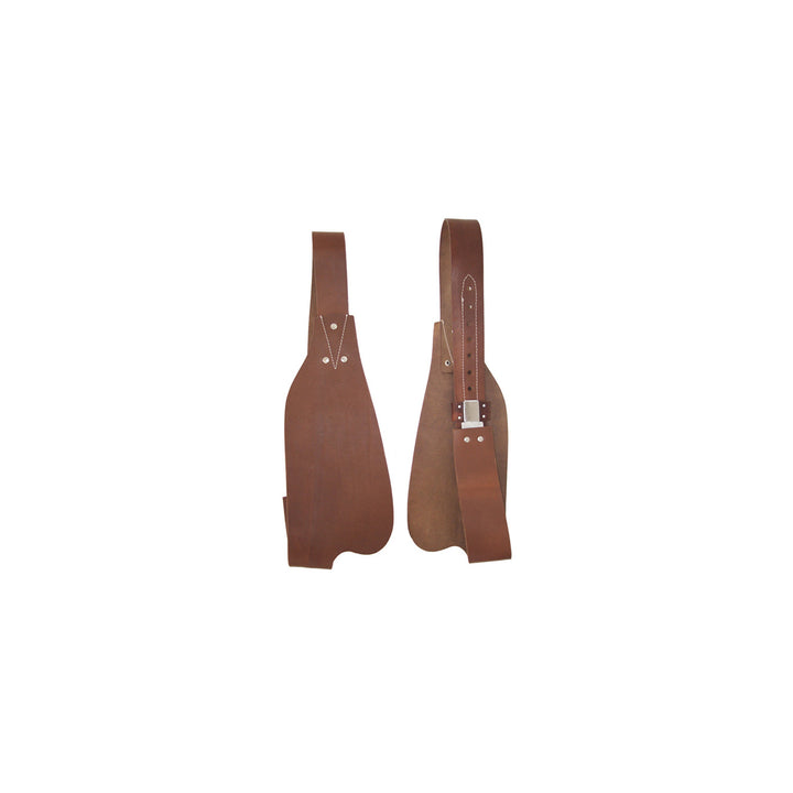 Lakota leather western saddle fenders LK3052