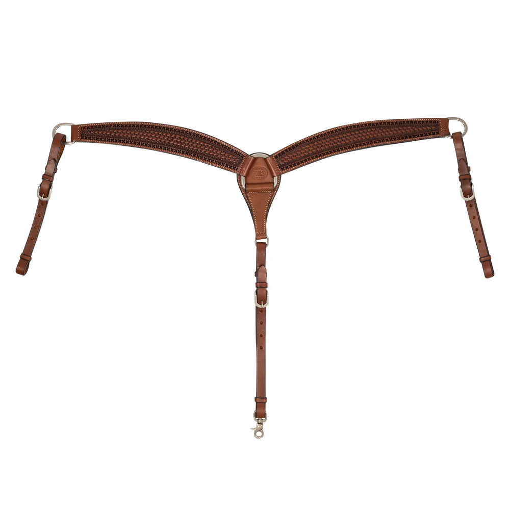 Pool's western breastcollar with decorations PLH02014