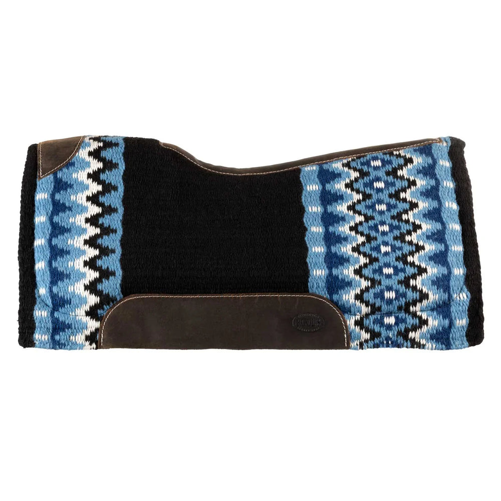 Pool's western wool top felt saddle pad 34' x 36' PLH09007